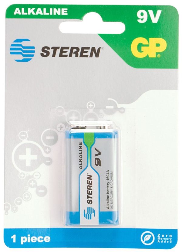 Steren BAT-9V pila de uso doméstico Batería de un solo uso Alcalino - Imagen 2