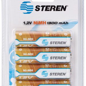Steren BAT-NM-AA pila de uso doméstico Batería recargable Níquel-metal hidruro (NiMH)