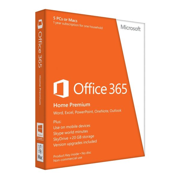 Microsoft Office 365 Home Premium 5 licencia(s) Descarga electrónica de software (ESD) Plurilingüe 1 Año(s) - Imagen 2
