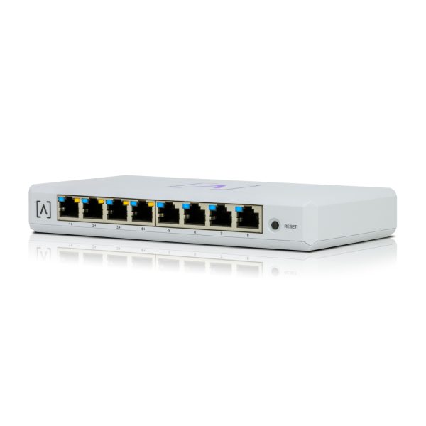 Alta Labs S8-POE dispositivo de redes Gestionado Gigabit Ethernet (10/100/1000) Energía sobre Ethernet (PoE) Blanco
