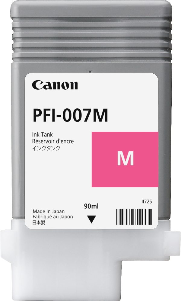 Canon PFI-007M cartucho de tinta Original Magenta - Imagen 2