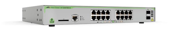 Allied Telesis GS970M/18 Gestionado L3 Gigabit Ethernet (10/100/1000) Gris - Imagen 2