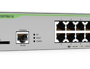 Allied Telesis GS970M/18 Gestionado L3 Gigabit Ethernet (10/100/1000) Gris