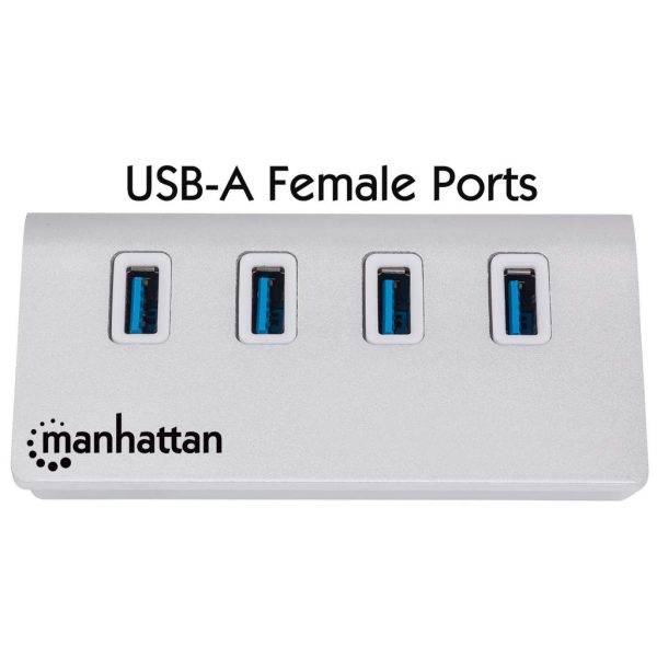 Manhattan Hub USB 3.0 SuperSpeed de 4 Puertos - Imagen 3
