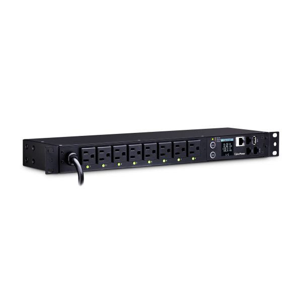 CyberPower PDU41001 unidad de distribución de energía (PDUs) 8 salidas AC 1U Negro - Imagen 2