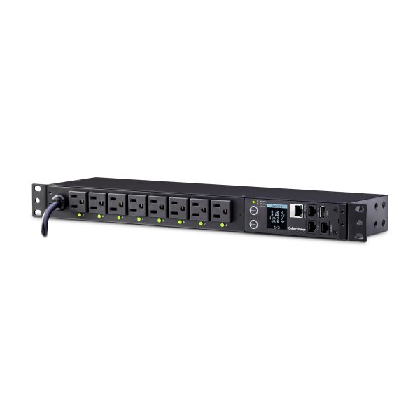 CyberPower PDU41001 unidad de distribución de energía (PDUs) 8 salidas AC 1U Negro - Imagen 3