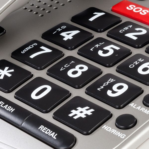 Steren TEL-235 teléfono Teléfono DECT Identificador de llamadas Plata - Imagen 4