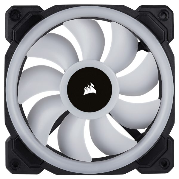 Corsair LL120 RGB Gabinete de la computadora Ventilador 12 cm Negro, Blanco - Imagen 3