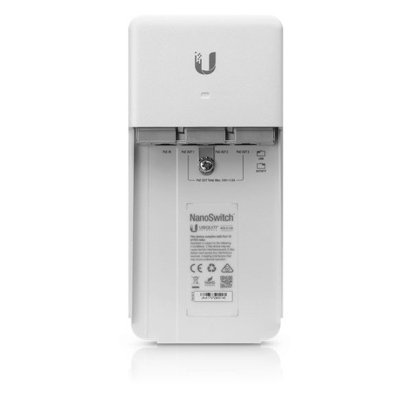 Ubiquiti NanoSwitch Gigabit Ethernet (10/100/1000) Energía sobre Ethernet (PoE) Blanco - Imagen 3