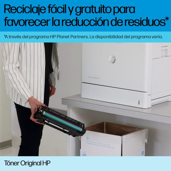 HP Cartucho de tóner 312A cian para LaserJet - Imagen 3