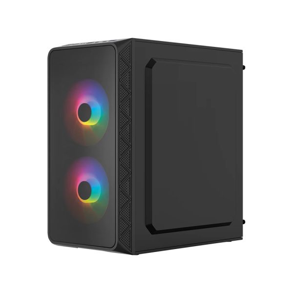 Acteck Doom Pro Crystal GI730 Mini Tower Negro 600 W - Imagen 4