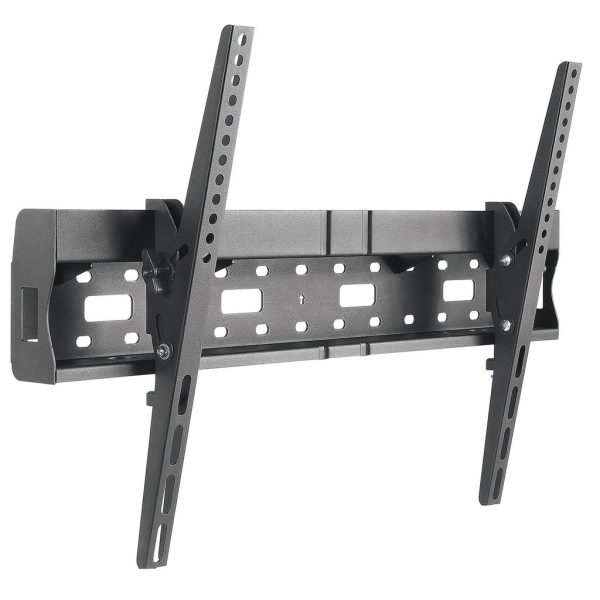 Manhattan Soporte para TV, de pared, con inclinación, pantallas planas de 37" a 70" de máximo 35 kg, con área de almacén / repisa integrada - Imagen 2