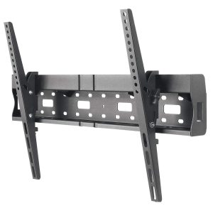 Manhattan Soporte para TV, de pared, con inclinación, pantallas planas de 37" a 70" de máximo 35 kg, con área de almacén / repisa integrada