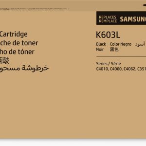 HP Cartucho de tóner original CLT-K603L de alto rendimiento, negro