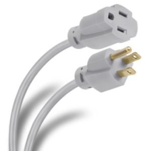 Steren EXT-3X16-15GR extensión de corriente 15 m 1 salidas AC Interior Gris