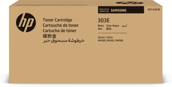 Samsung Cartucho de tóner original HP MLT-D303E de extra alto rendimiento, negro - Imagen 2