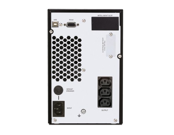 CDP UPO11-1 sistema de alimentación ininterrumpida (UPS) Doble conversión (en línea) 1 kVA 900 W 4 salidas AC - Imagen 4