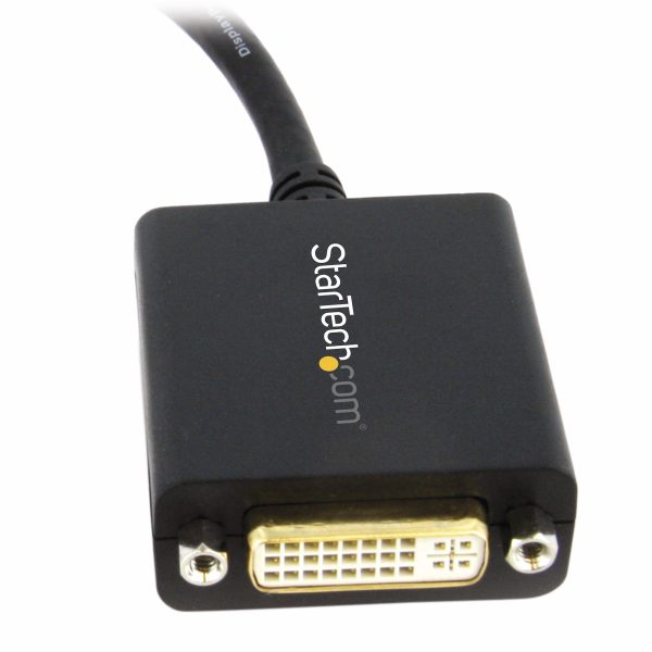 StarTech.com Adaptador de Video DisplayPort a DVI - Convertidor Externo DP - Hasta 1920x1200 - Cable Pasivo - Imagen 2