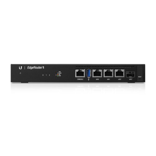 Ubiquiti EdgeRouter 4 enrutador Gigabit Ethernet Negro - Imagen 2