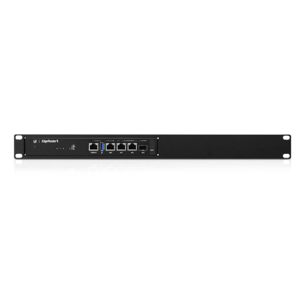 Ubiquiti EdgeRouter 4 enrutador Gigabit Ethernet Negro - Imagen 3
