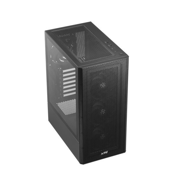 XPG VALOR MESH Midi Tower Negro - Imagen 2
