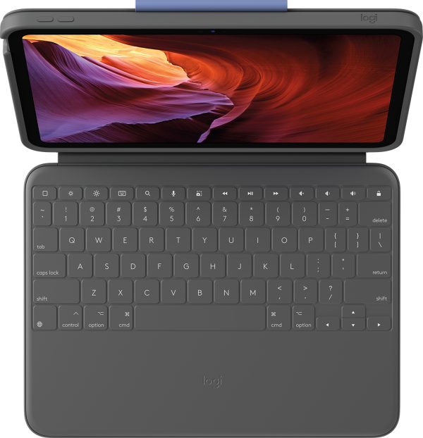 Logitech Rugged Folio QWERTY Inglés Smart Connector Grafito - Imagen 2