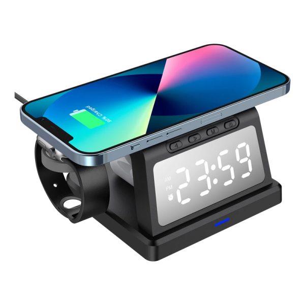 Acteck Energon S-Mate CI730 Audífonos, Smartphone, Reloj inteligente Negro USB Cargador inalámbrico Interior - Imagen 2