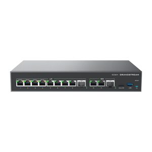 Grandstream Networks GCC6011 dispositivo de redes Gigabit Ethernet (10/100/1000) Energía sobre Ethernet (PoE) Negro, Plata