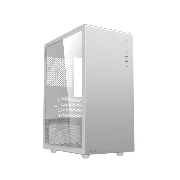 Acteck Neuss Pro GI717 Mini Tower Blanco