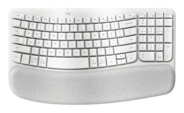 Logitech 920-012279 teclado Oficina RF inalámbrico + bluetooth QWERTY Español Blanco - Imagen 2