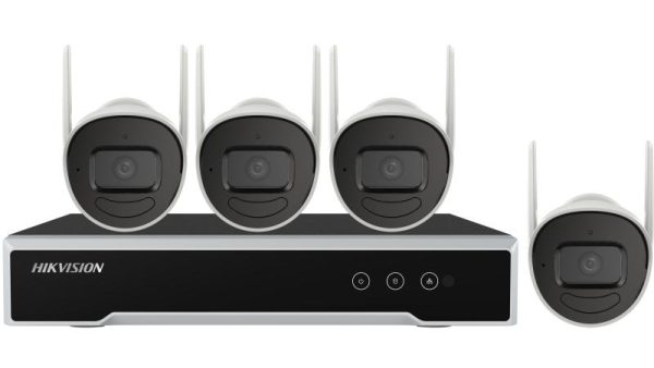 Hikvision NK42W0H-1T(E) kit de videovigilancia Inalámbrico y alámbrico 4 canales - Imagen 2