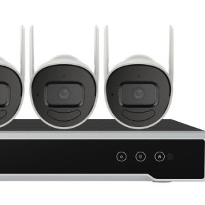 Hikvision NK42W0H-1T(E) kit de videovigilancia Inalámbrico y alámbrico 4 canales