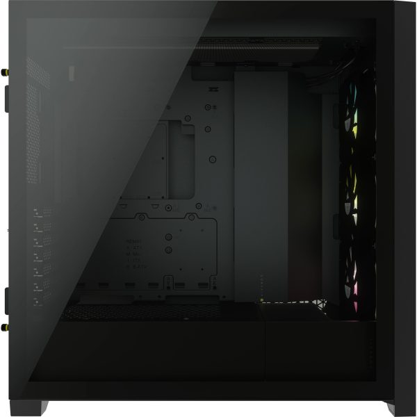 Corsair iCUE 5000X RGB Midi Tower Negro - Imagen 3