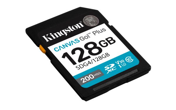 Kingston Technology Canvas Go! Plus 128 GB SDXC UHS-I Clase 10 - Imagen 2