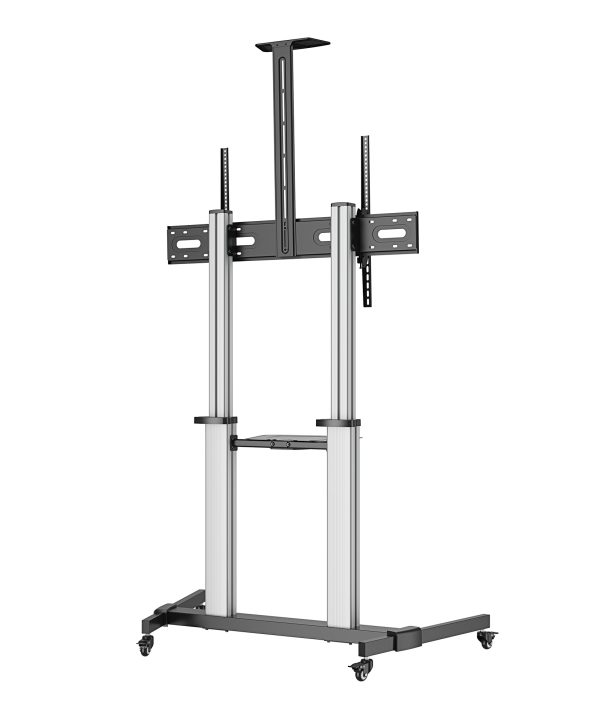 Manhattan 462563 soporte para TV 2.54 m (100") Negro, Plata - Imagen 4