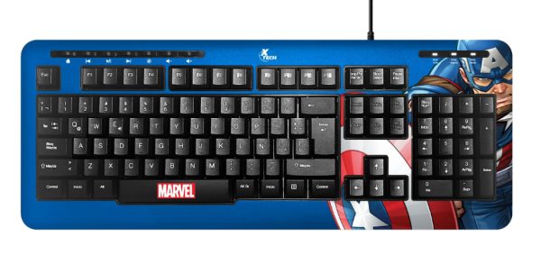 Xtech XTK-M401CA teclado Universal USB QWERTY Español Multicolor - Imagen 2
