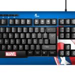 Xtech XTK-M401CA teclado Universal USB QWERTY Español Multicolor