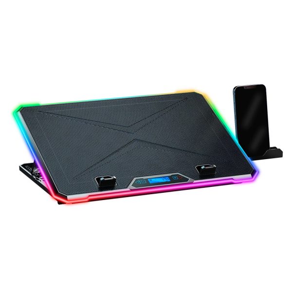 Balam Rush Eolox Freez EF707 enfriador para laptop 43.2 cm (17") 2400 RPM Negro - Imagen 3