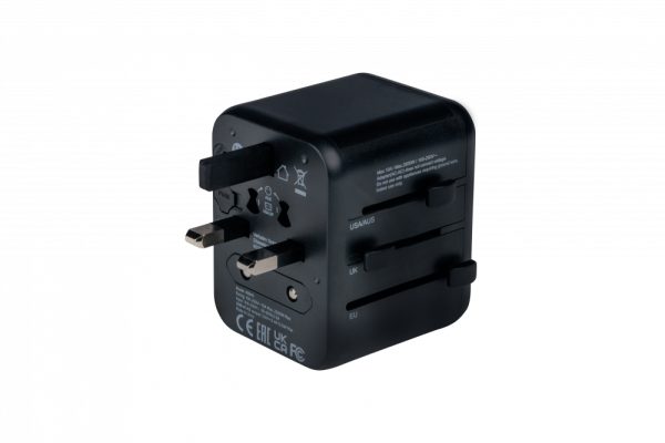 Verbatim 49543 adaptador de enchufe eléctrico Universal Negro - Imagen 3