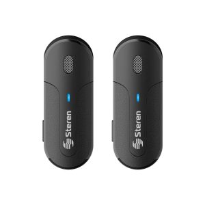 Steren MIC-9050 micrófono Negro Micrófono de solapa/Lavalier