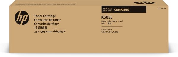 Samsung Cartucho de Tóner Original HP CLT-K505L negro de alta capacidad