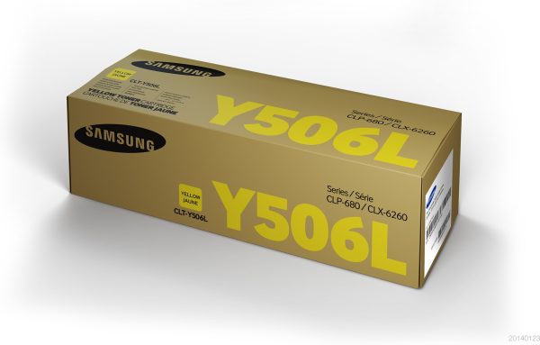 Samsung Cartucho de Tóner Original HP CLT-Y506L amarillo de alta capacidad - Imagen 2