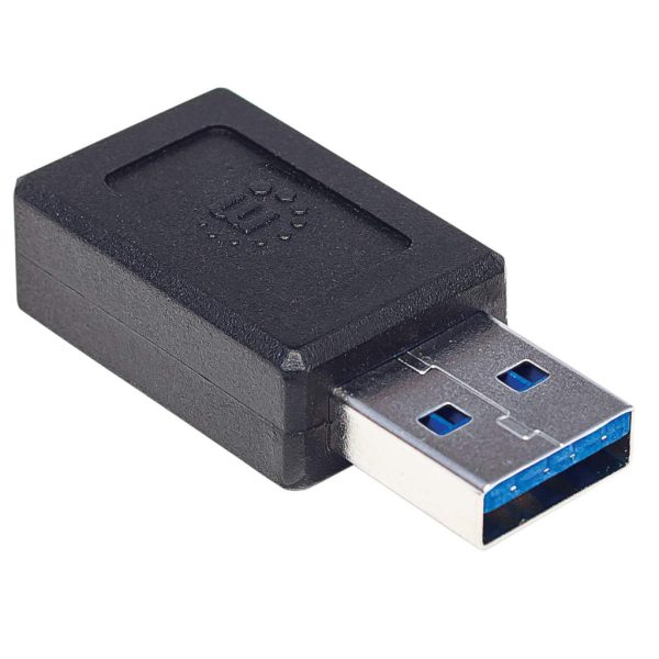 Manhattan Adaptador de USB-A a USB-C con Súper Velocidad - Imagen 2