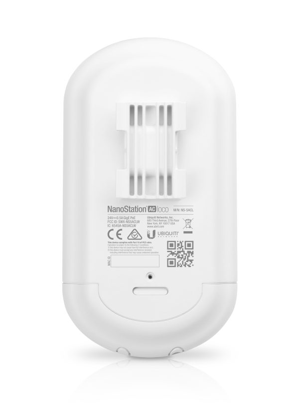 Ubiquiti NanoStation 5AC Loco 1000 Mbit/s Blanco Energía sobre Ethernet (PoE) - Imagen 2