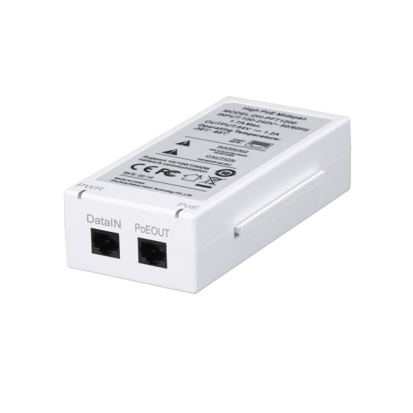Dahua Technology PFT1200 adaptador PoE Gigabit Ethernet - Imagen 2