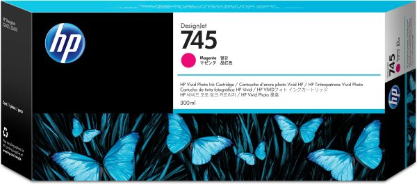 HP Cartucho de tinta DesignJet 745 magenta de 300 ml - Imagen 4