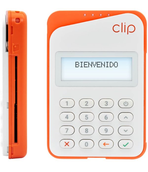 Clip Plus 2 Naranja, Blanco