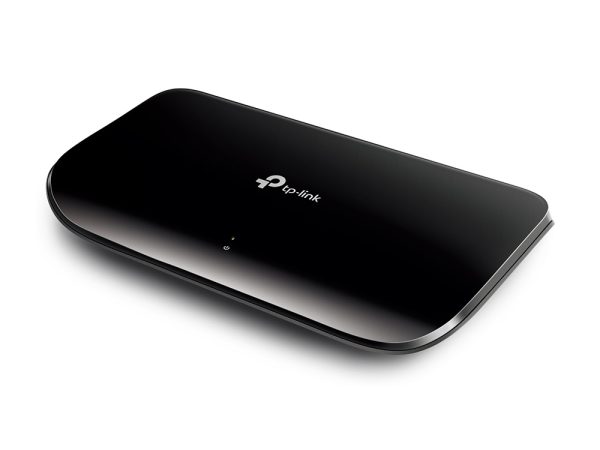 TP-Link TL-SG1008D dispositivo de redes No administrado Gigabit Ethernet (10/100/1000) Negro - Imagen 2