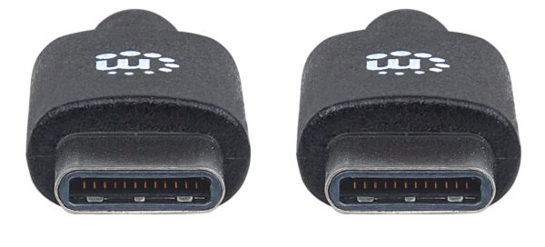 Manhattan 354875 cable USB USB 2.0 2 m USB C Negro - Imagen 3