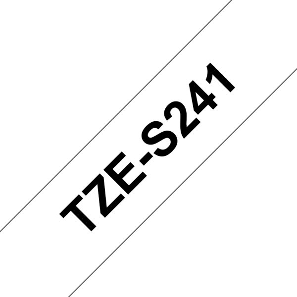 Brother TZE-S241 cinta para impresora de etiquetas Negro sobre blanco TZ - Imagen 4